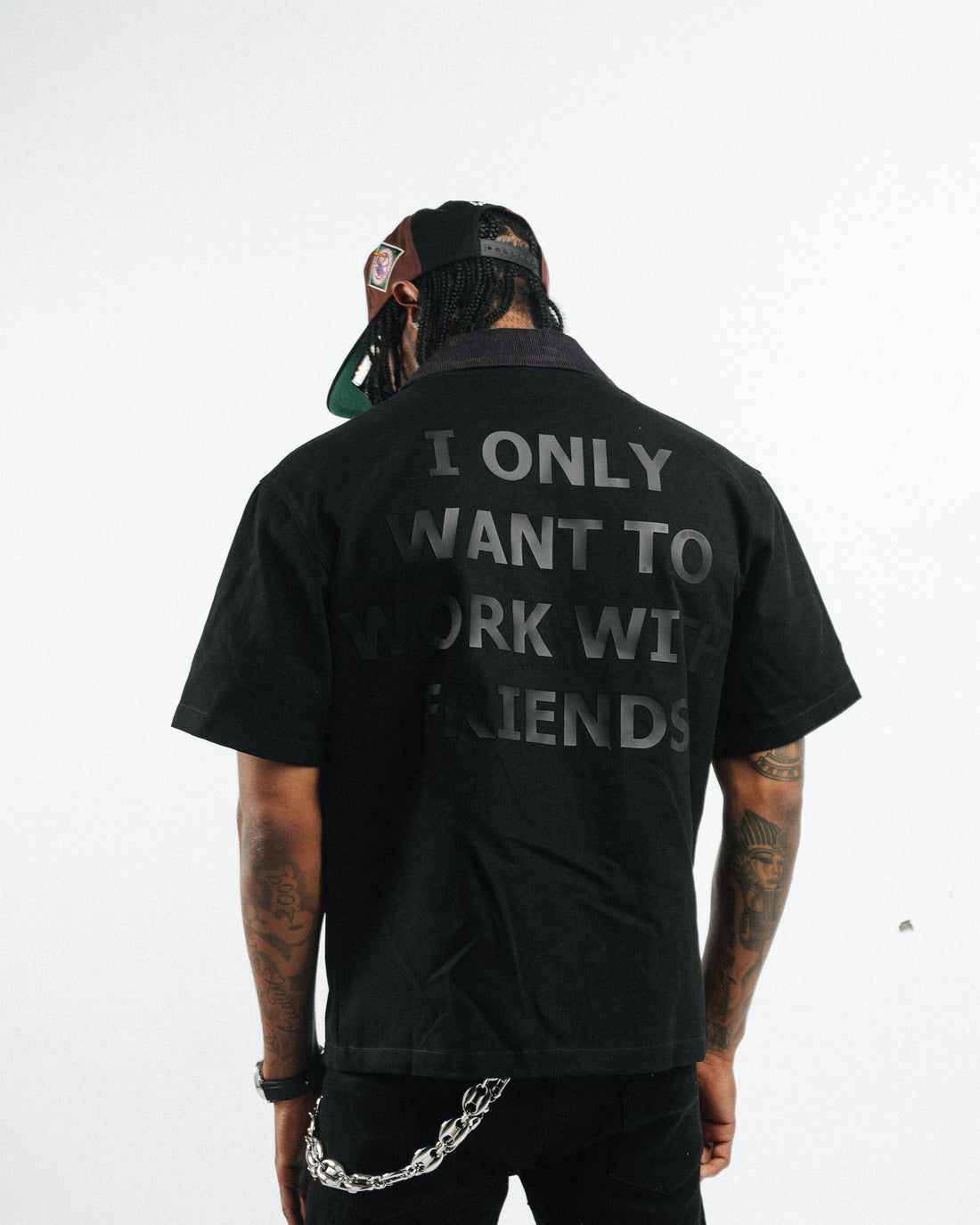 TRIPLE BLACK "Hím" WORKSHIRT