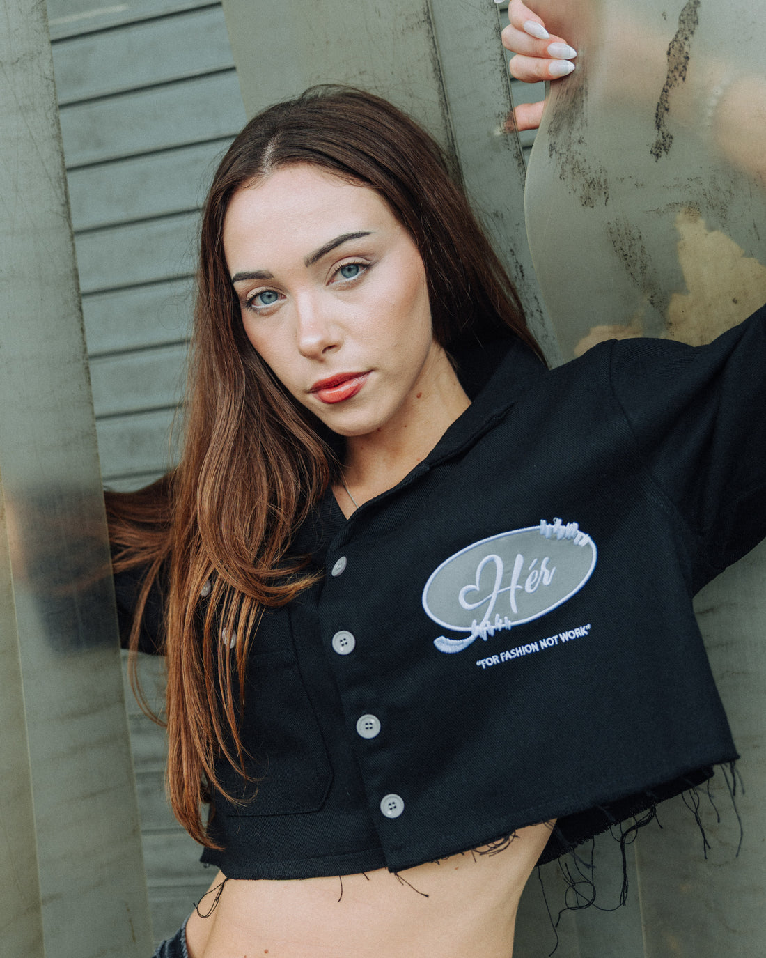 Stealth "Hér" WORKSHIRT ( CROPPED )