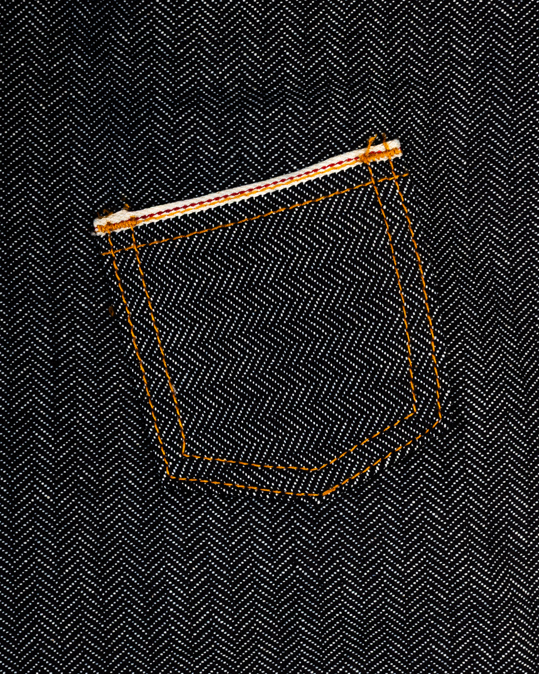JAPANESE HERRINGBONE SELVEDGE DENIM JEANS