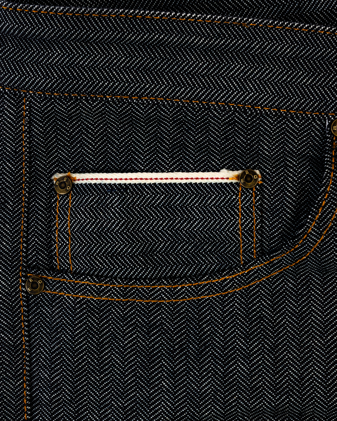JAPANESE HERRINGBONE SELVEDGE DENIM JEANS
