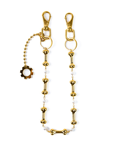 Bones & Pearls Wallet Chain