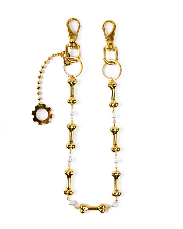 Bones & Pearls Wallet Chain