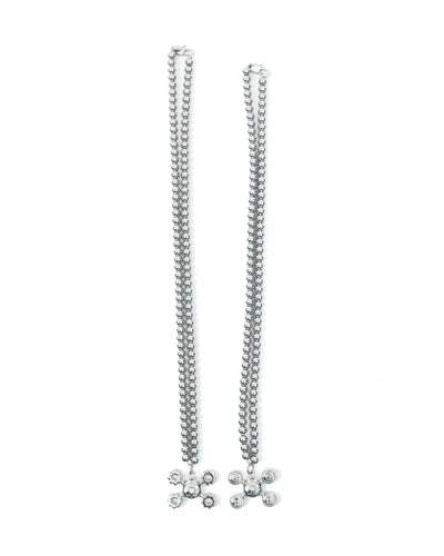 SILVER Gear Sphere Chain Set ( LONG )