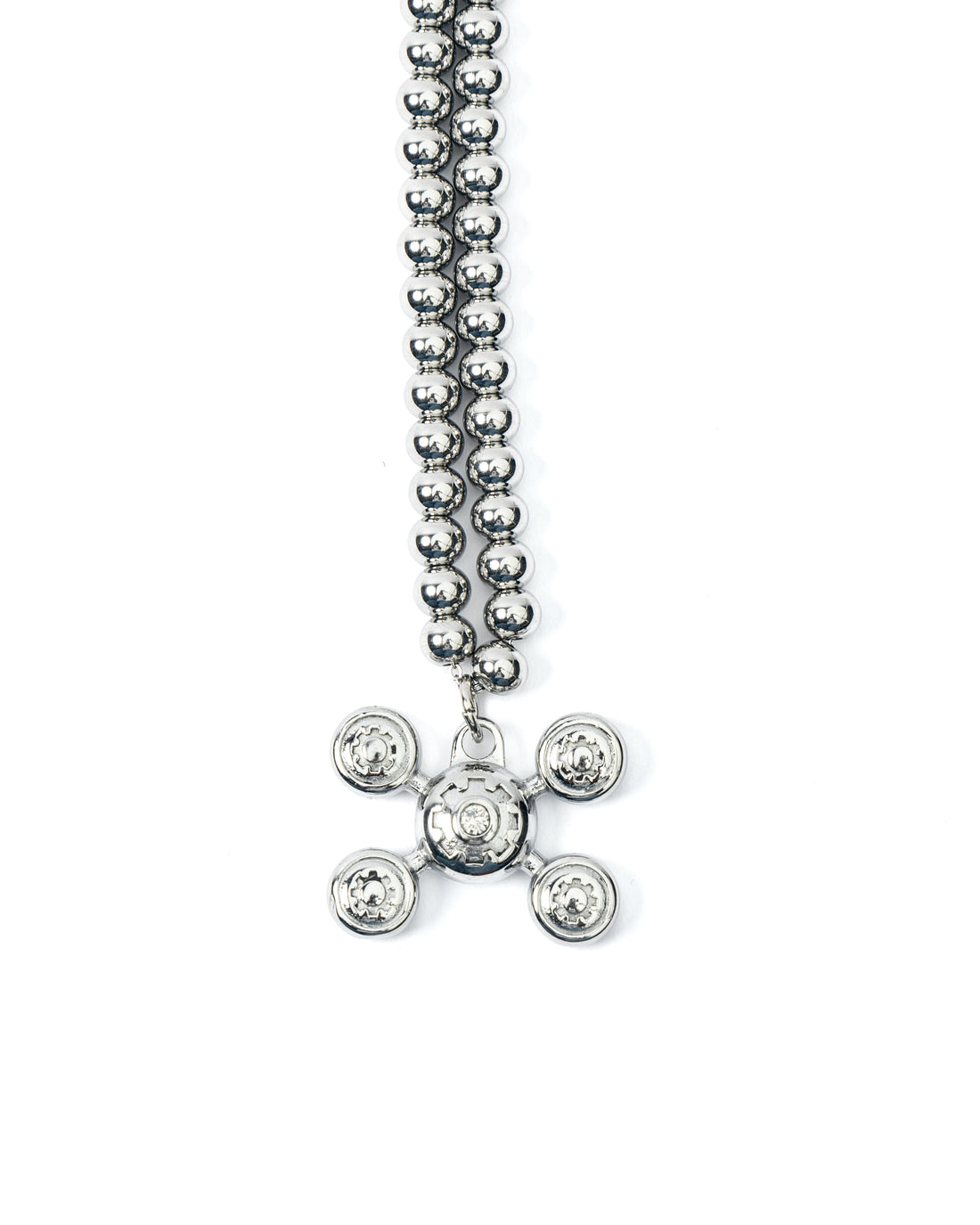 SILVER Gear Sphere Chain Set ( LONG )