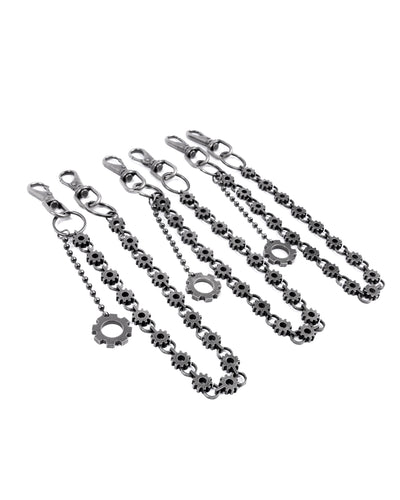 CUSTOM GEAR SHAPED WALLET CHAIN