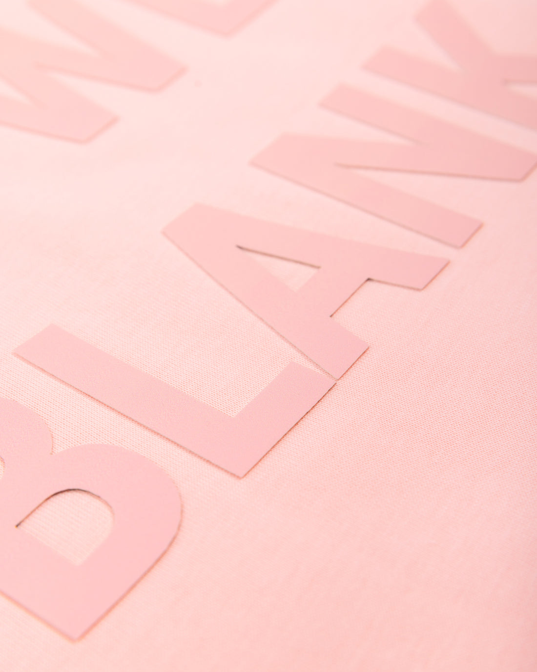 AIN'T SO BLANK TEE ( PINK )