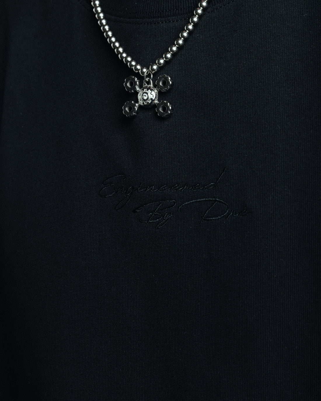 AIN'T SO BLANK TEE ( BLACK )