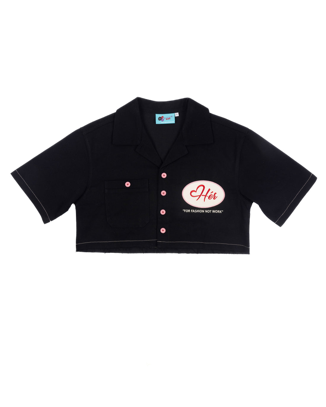 BLACK SHEEP "Hér" WORKSHIRT ( CROPPED )
