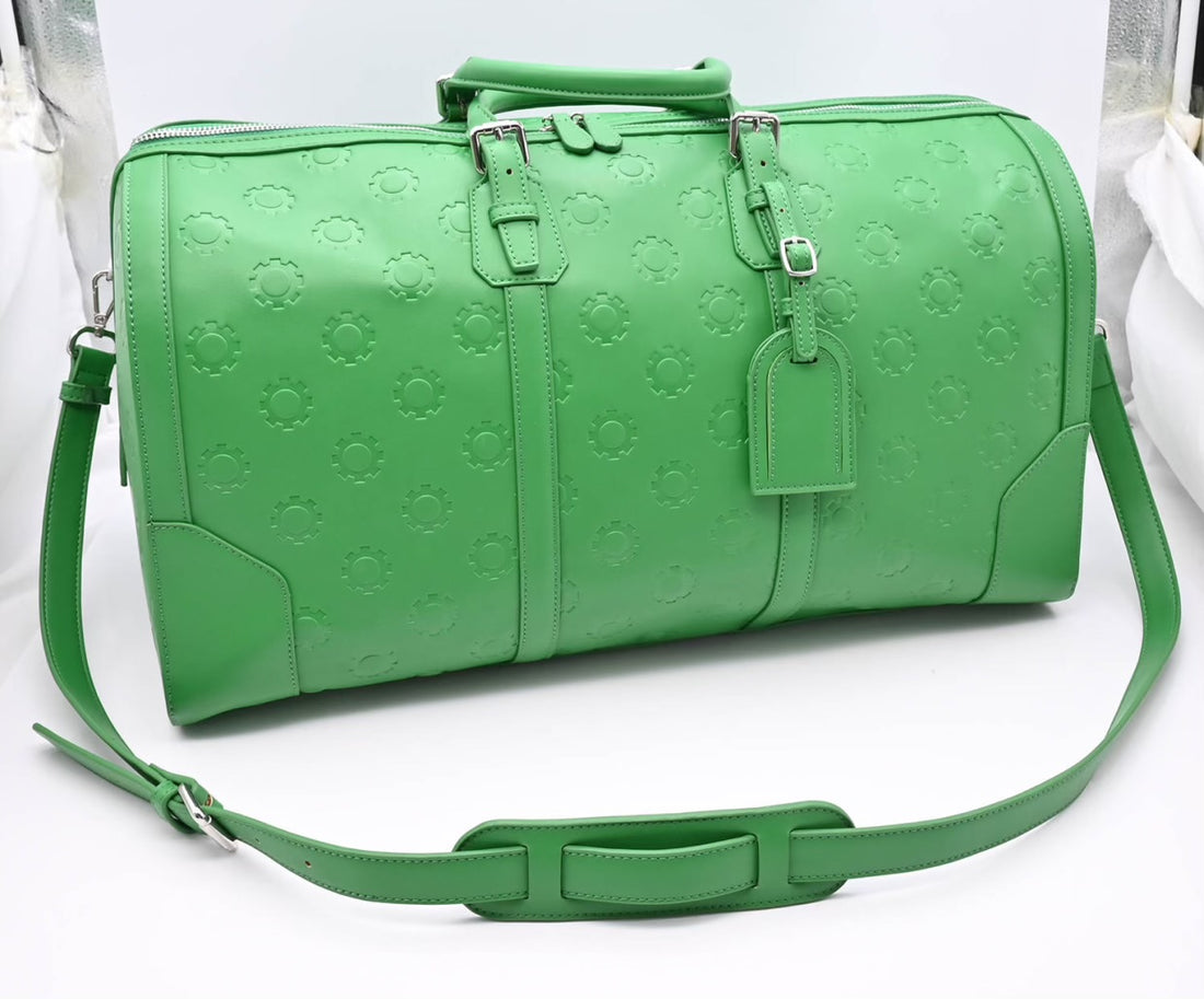 "Travel Gear" Duffle Bag (BOTTEGA GREEN)