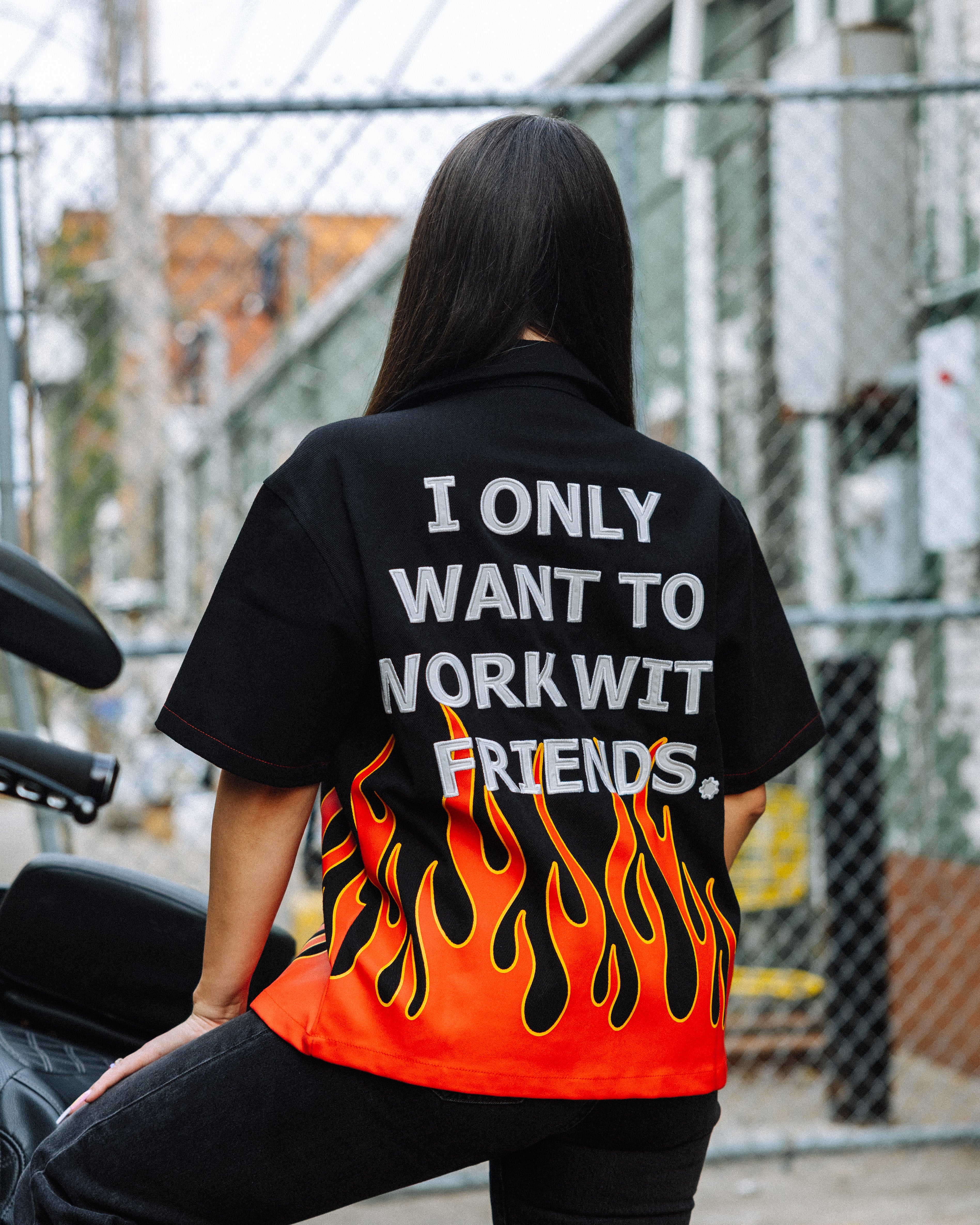 Flame "Hér" WORKSHIRT ( FULL )
