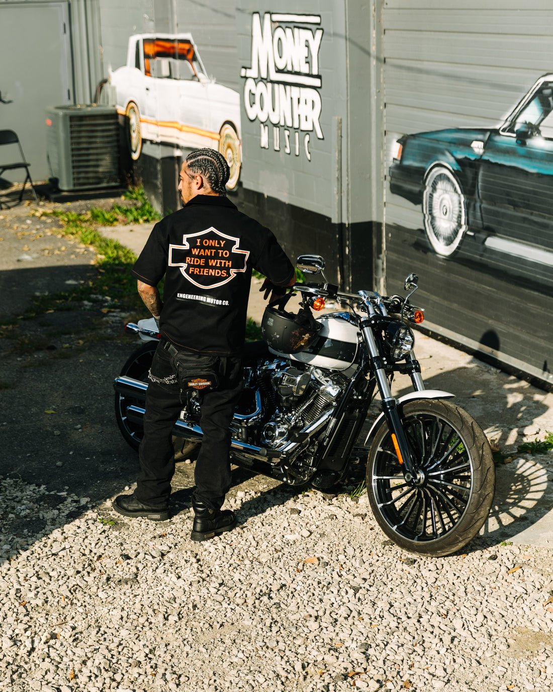 Harley Davidson "Hím" WORKSHIRT