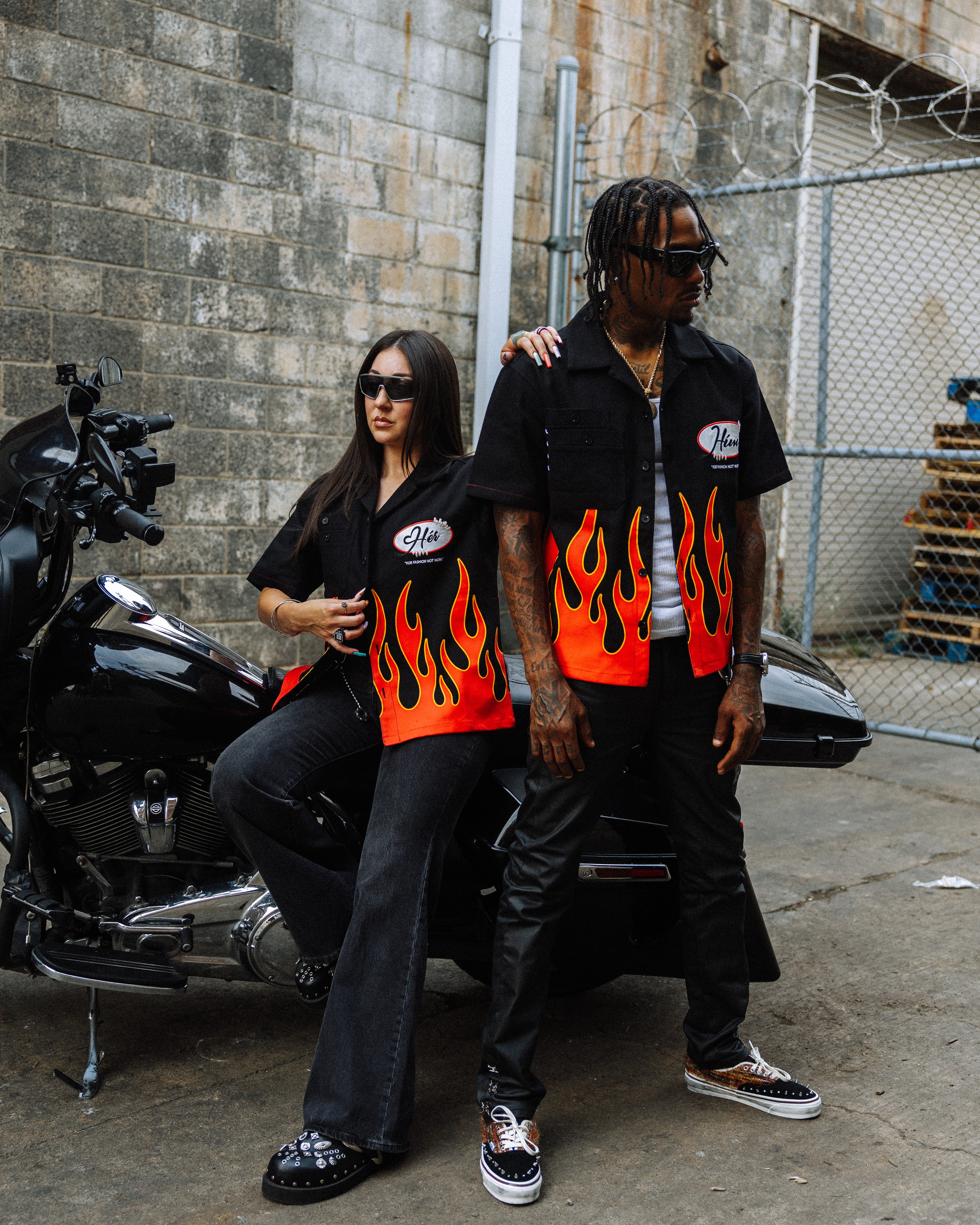 Flame "Hér" WORKSHIRT ( FULL )