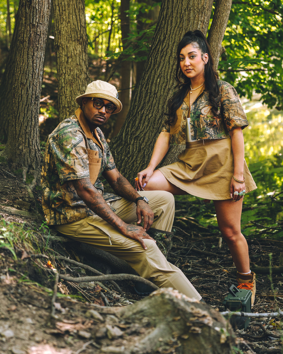 Real Tree "Hér" WORKSHIRT ( CROPPED )