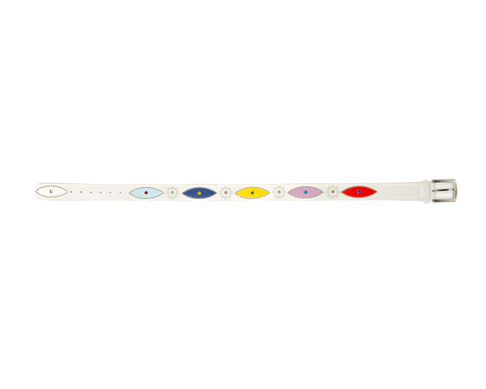 V2 Cowhide Belt ( WHITE )