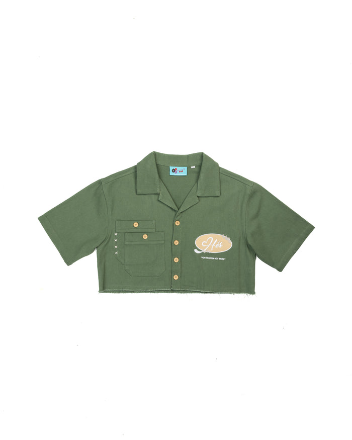 Sandy Moss "Hér" Workshirt ( CROPPED )