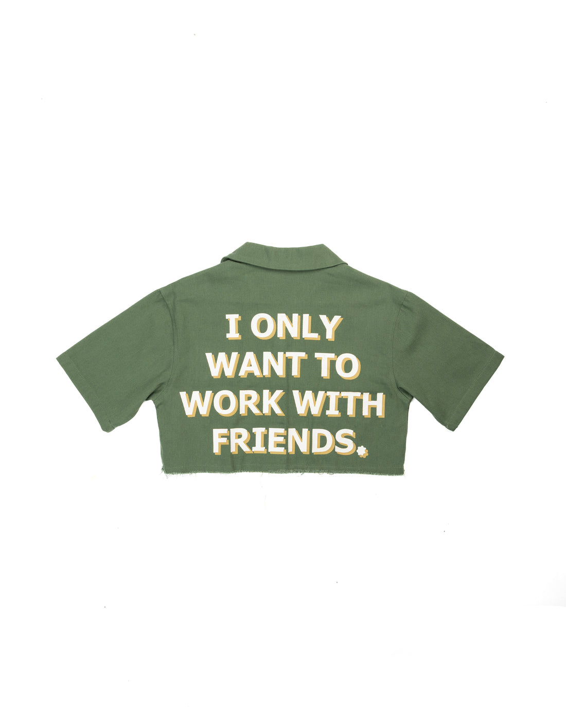 Sandy Moss "Hér" Workshirt ( CROPPED )