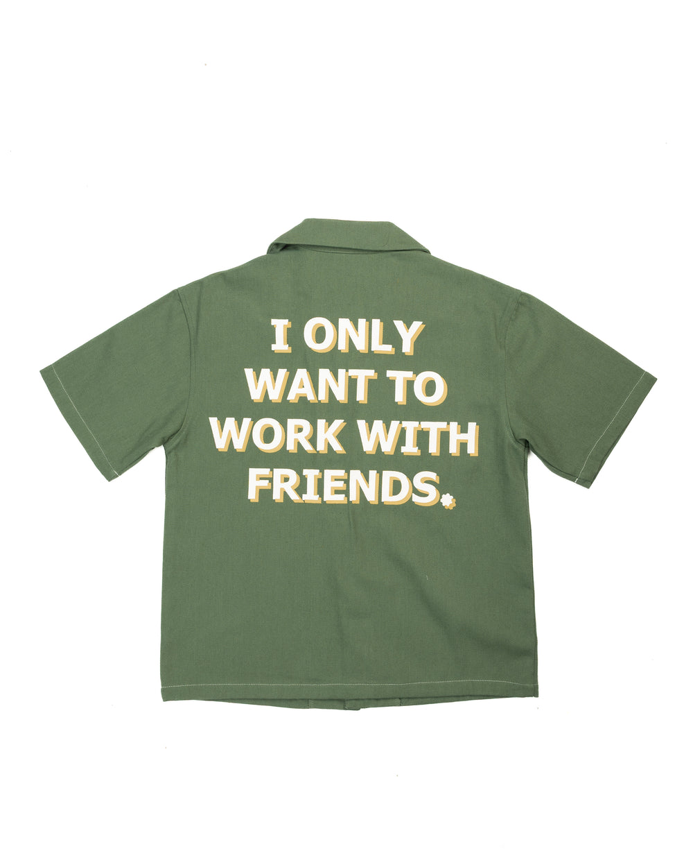 Sandy Moss "Hím" WORKSHIRT back view