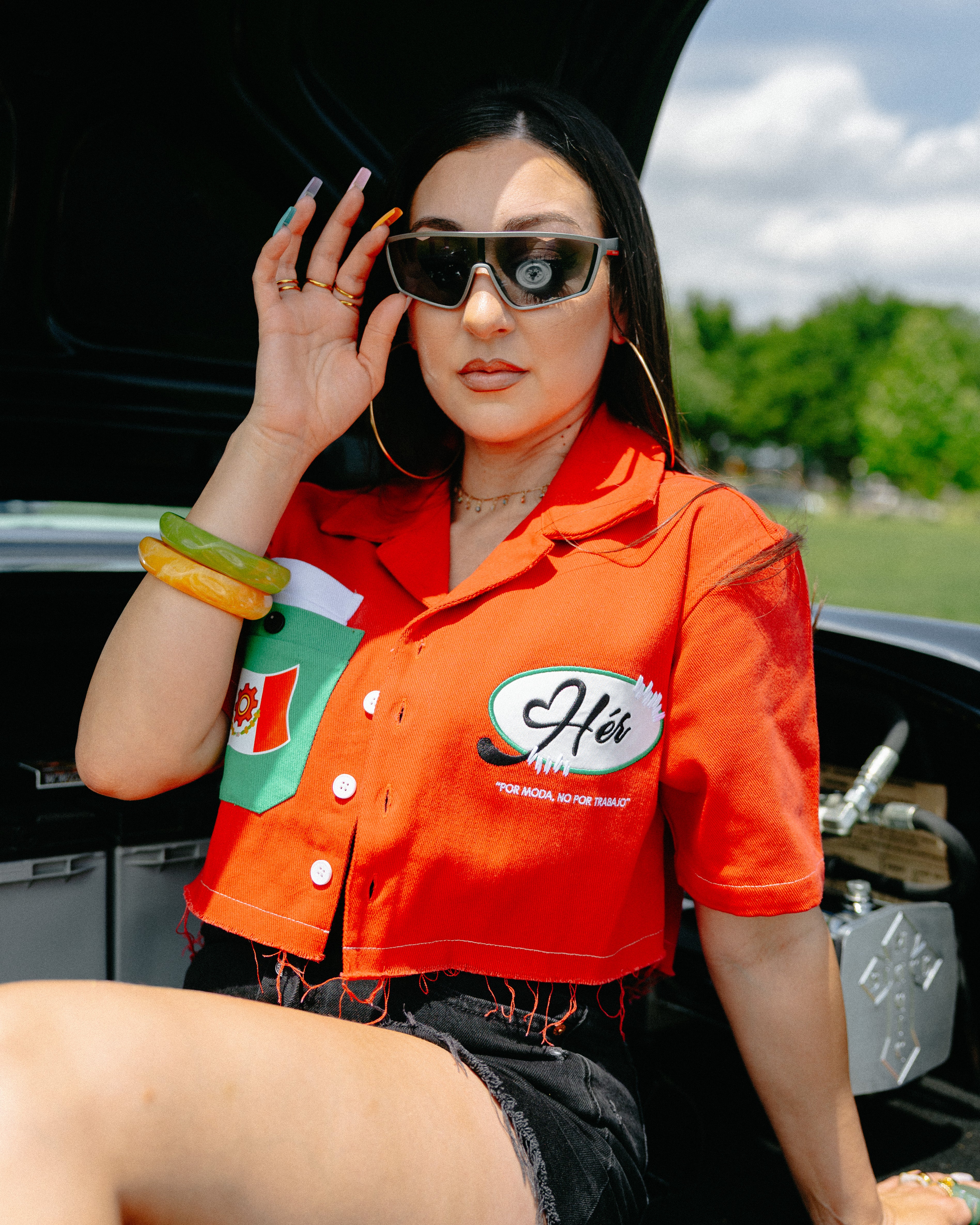 MEXICO "Hér" WORKSHIRT ( CROPPED )