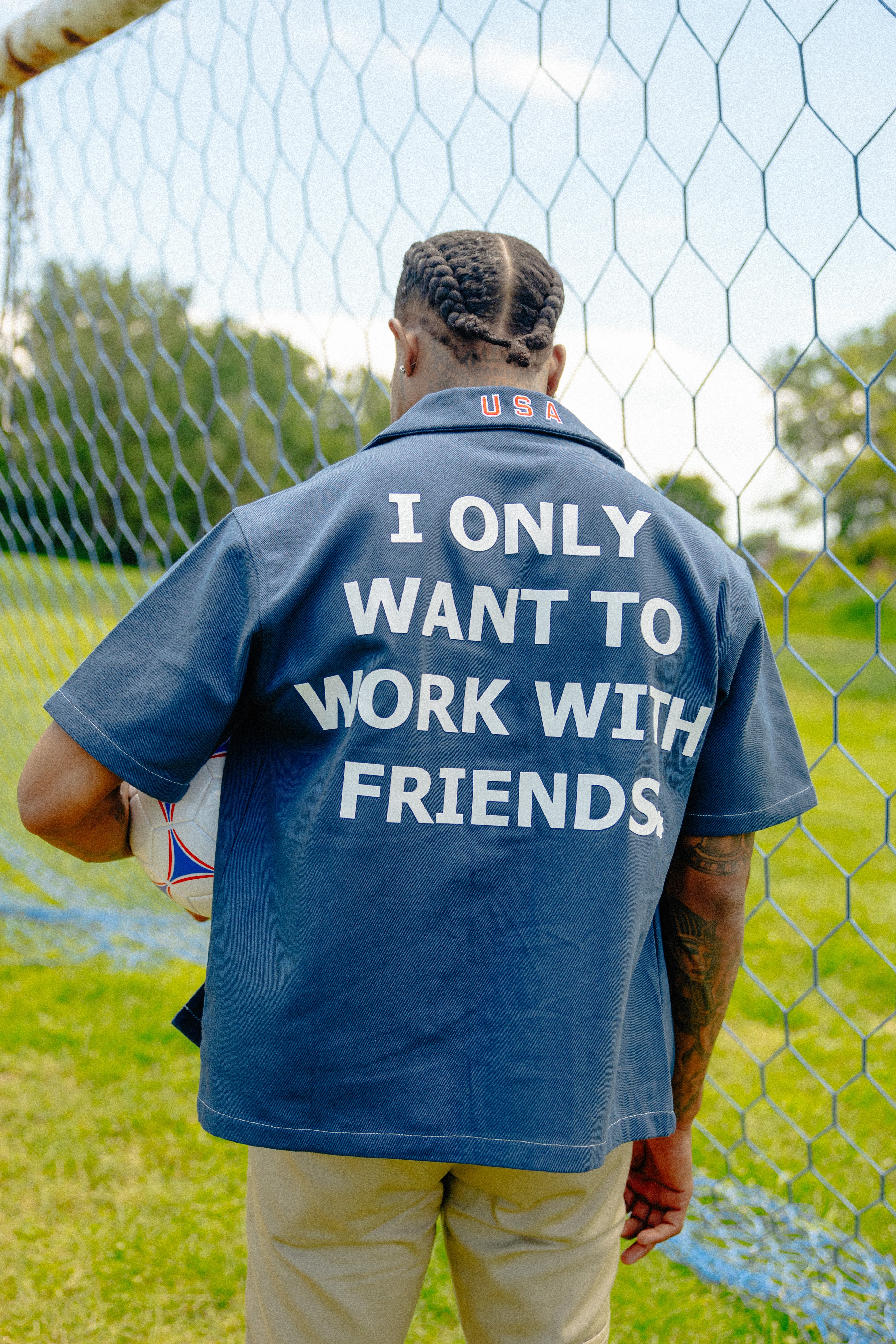 USA "Hím" WORKSHIRT
