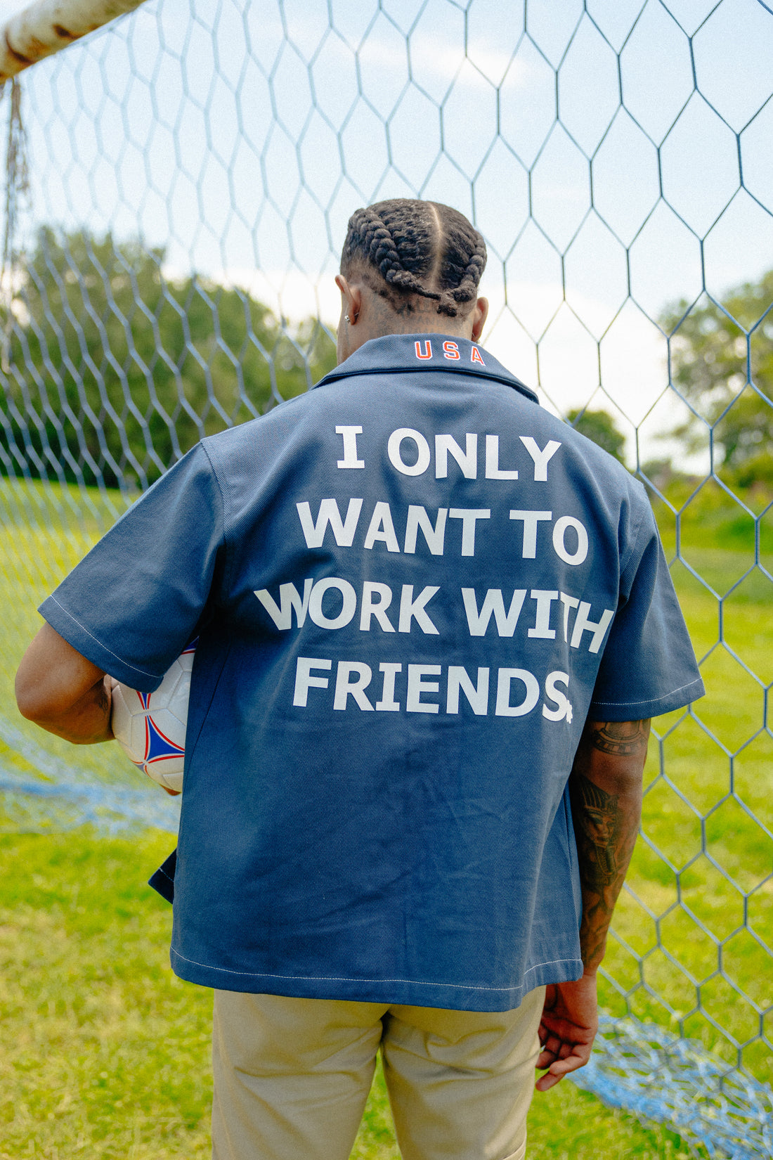 USA "Hím" WORKSHIRT