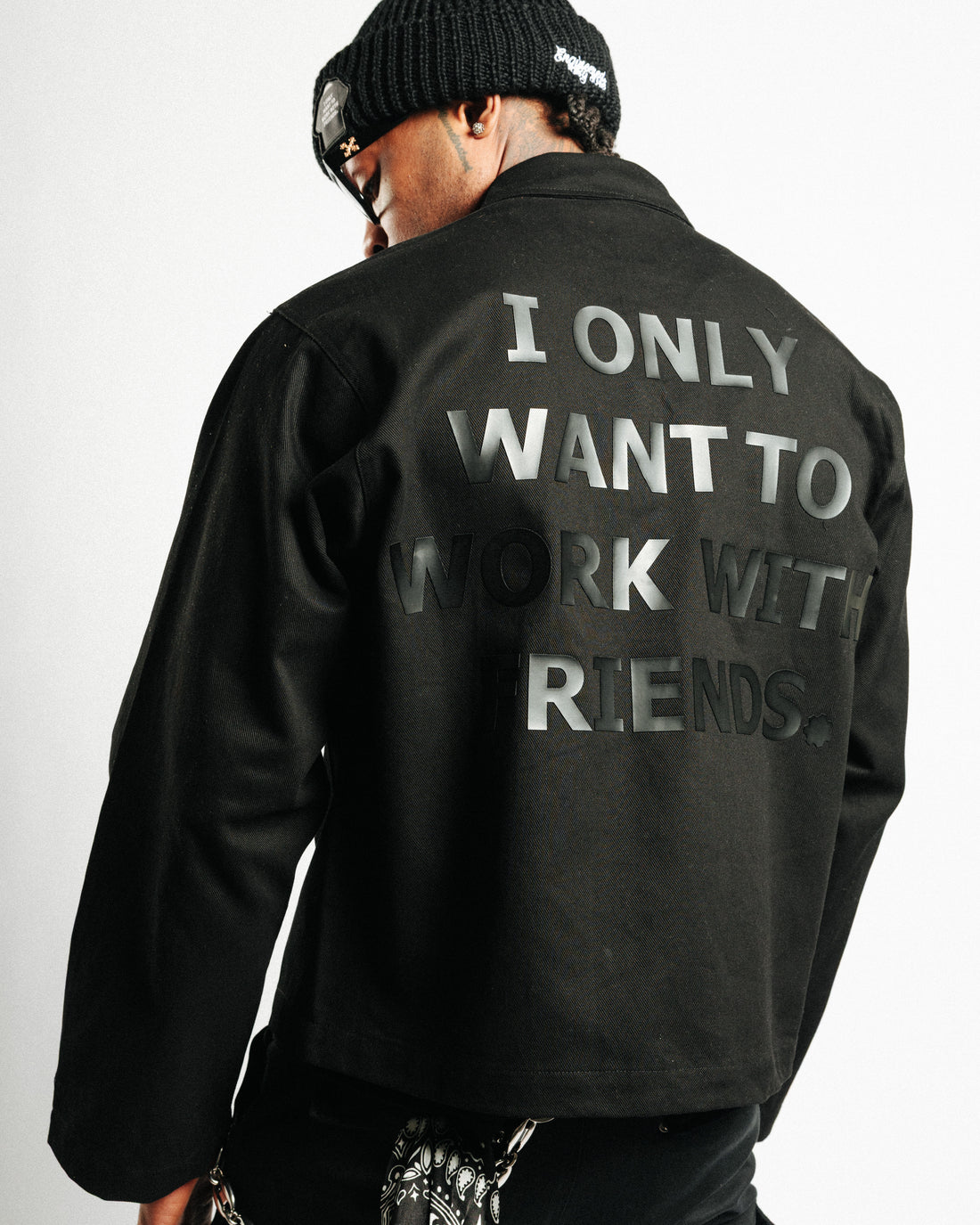 Triple Black Long Sleeve Workshirt