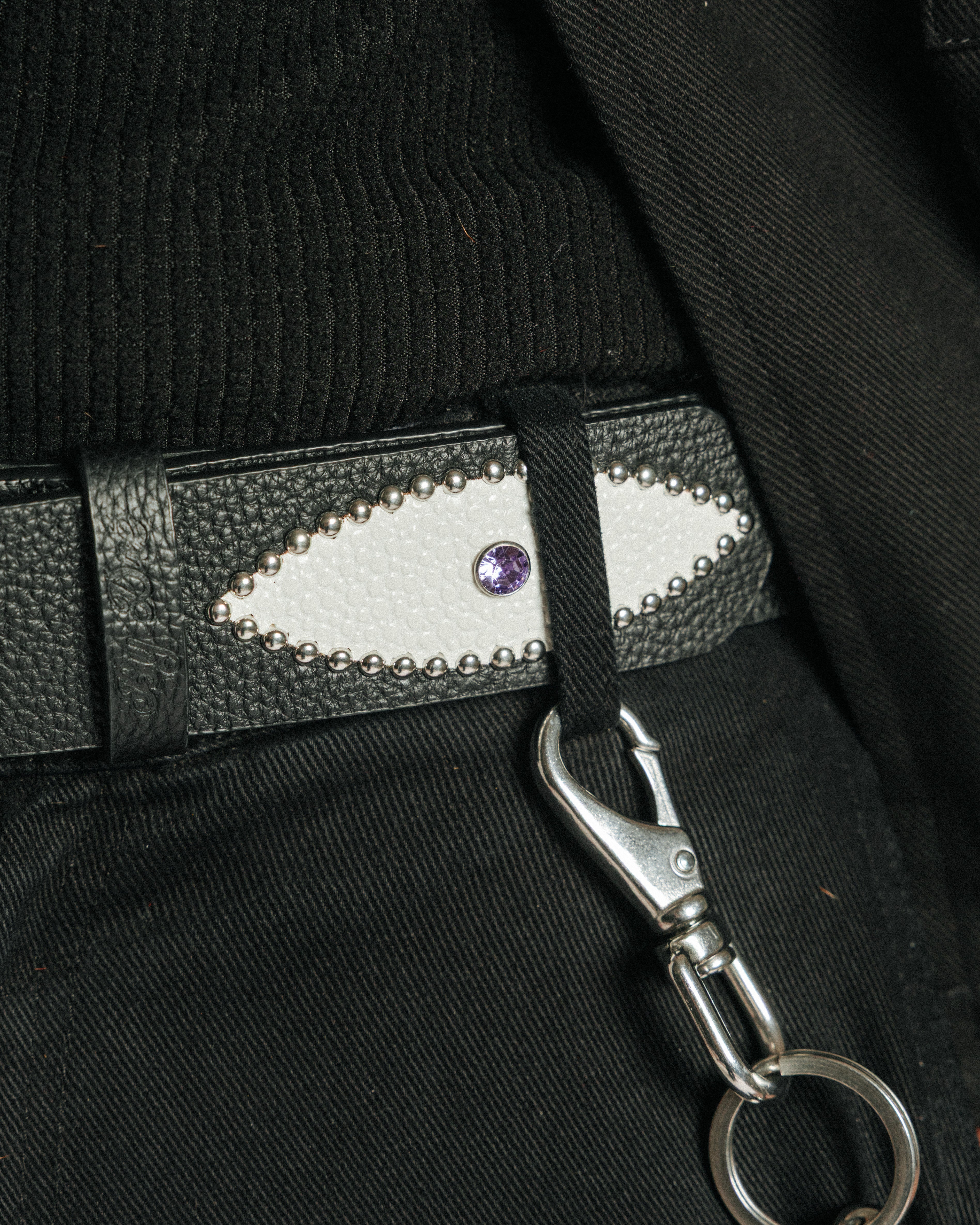 V2 Cowhide Belt ( BLACK )