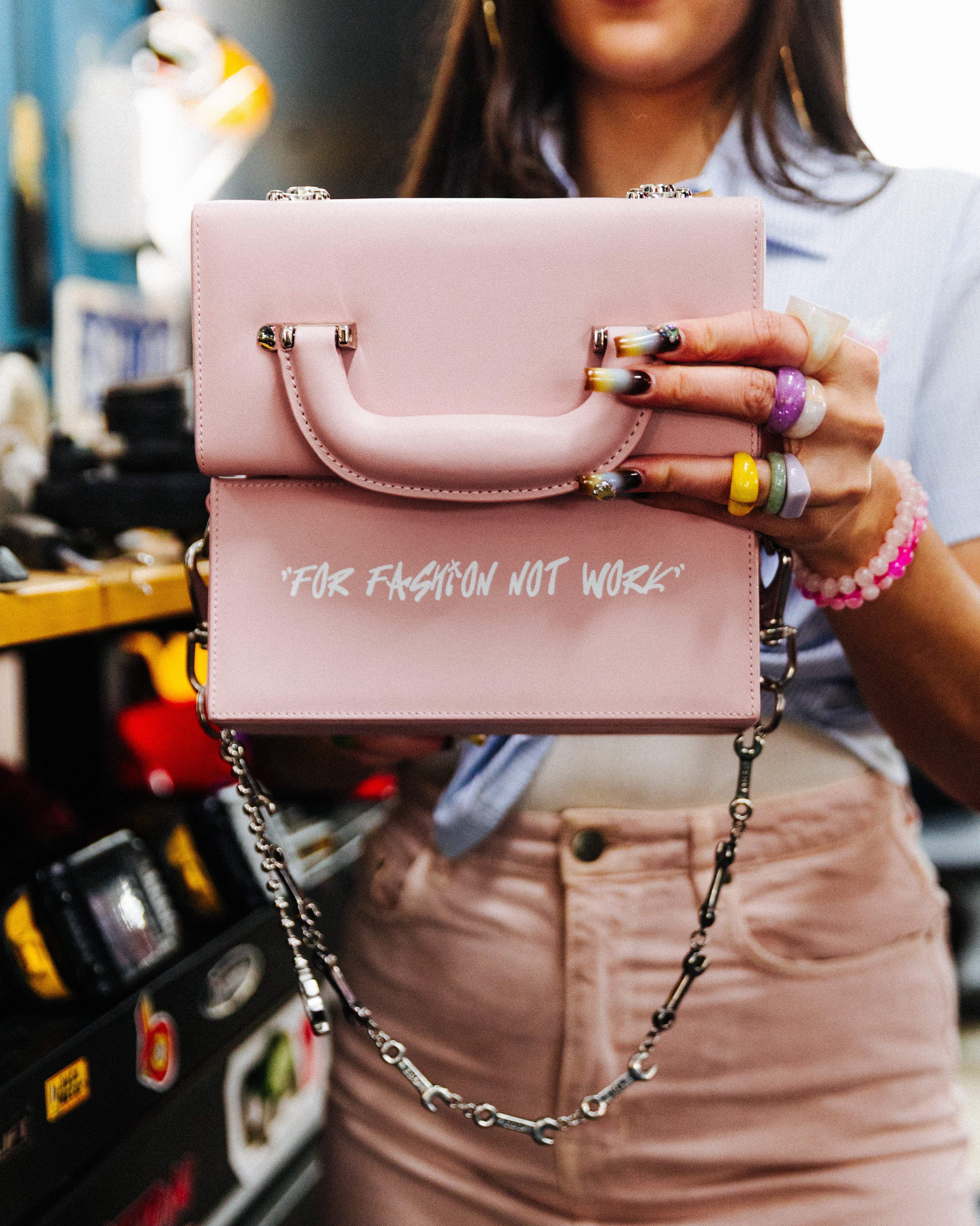 TOOLBOX PURSE ( PINK ) – Engineered By Dré