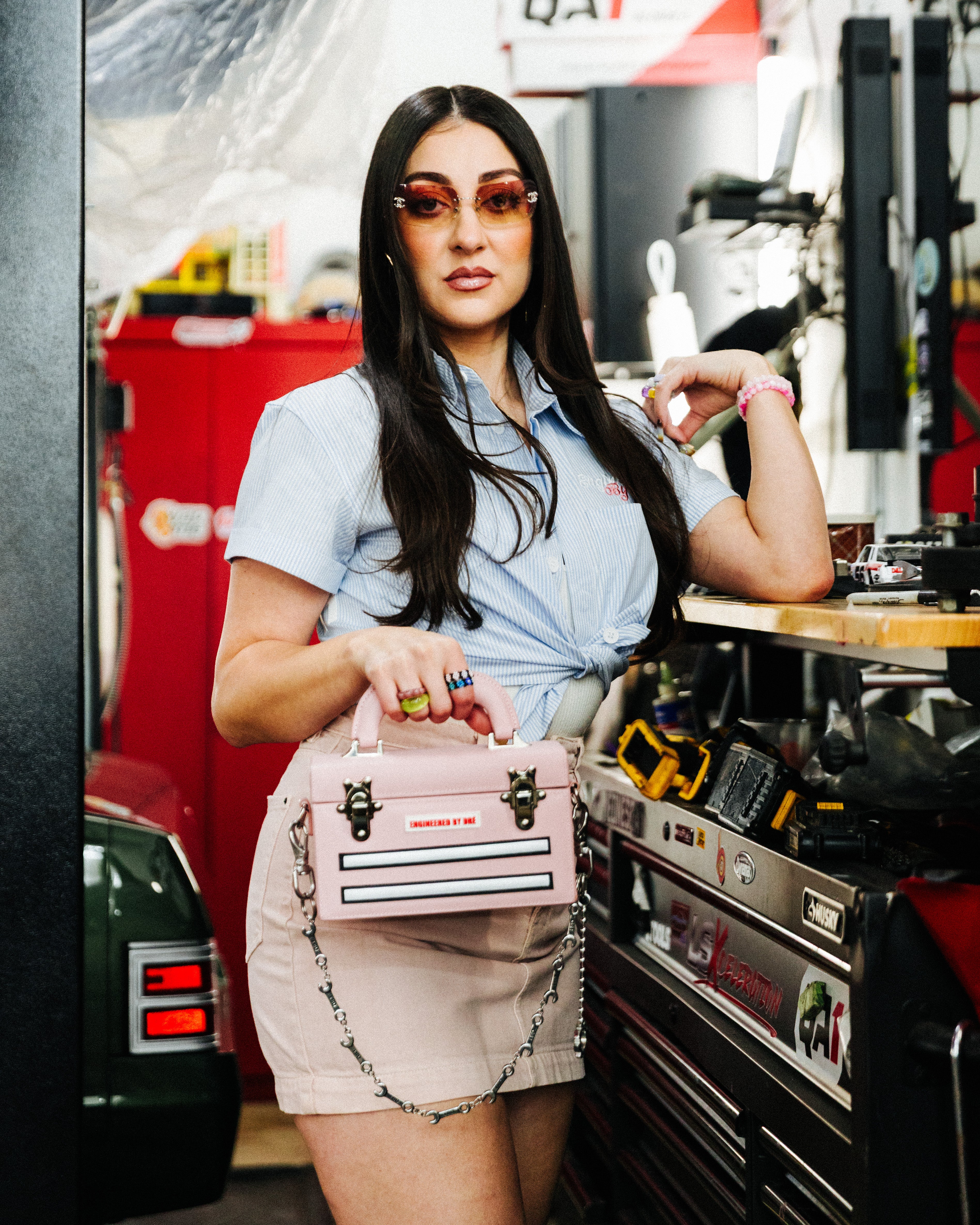 TOOLBOX PURSE ( PINK ) – Engineered By Dré