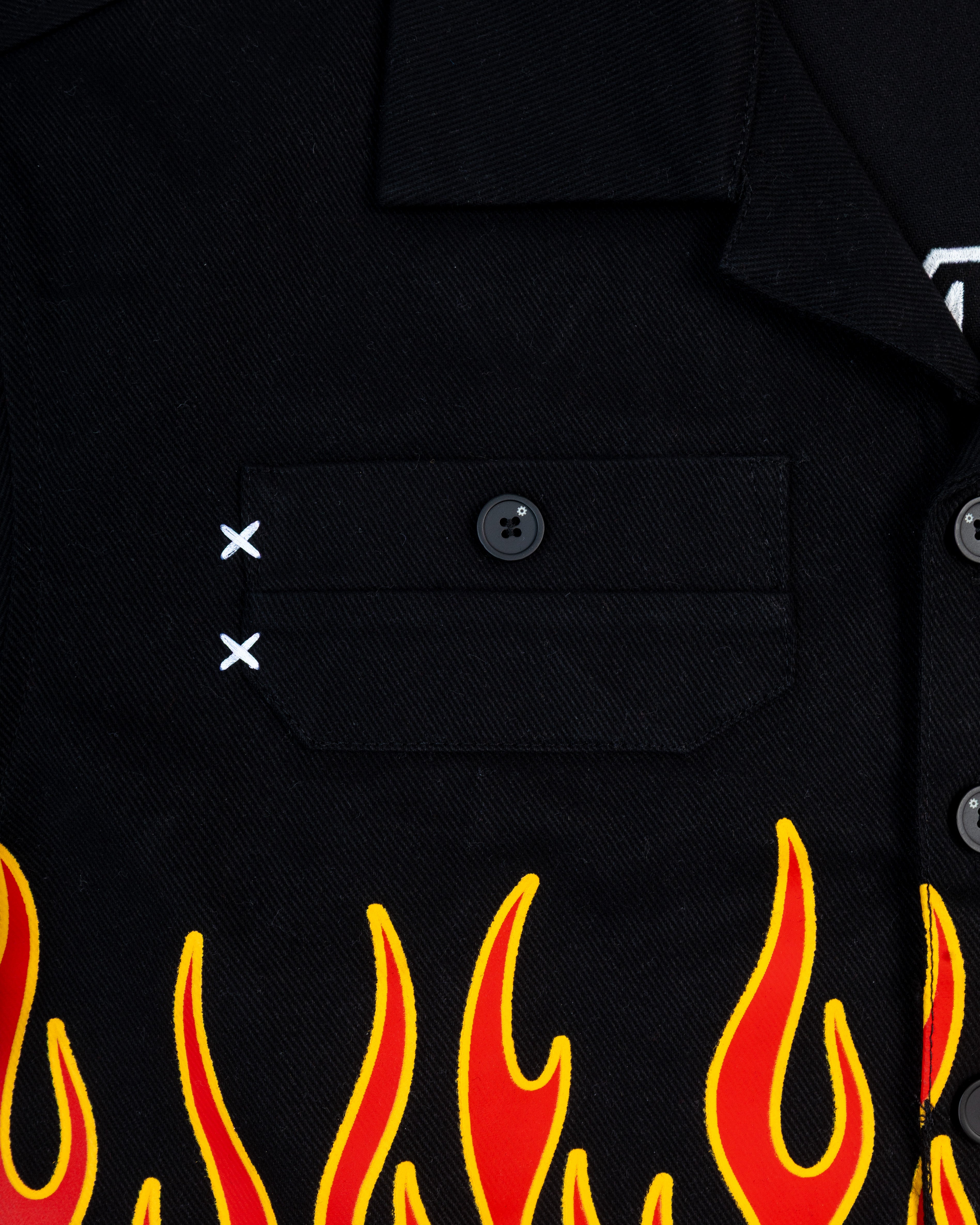 Flame "Hér" WORKSHIRT ( CROPPED )