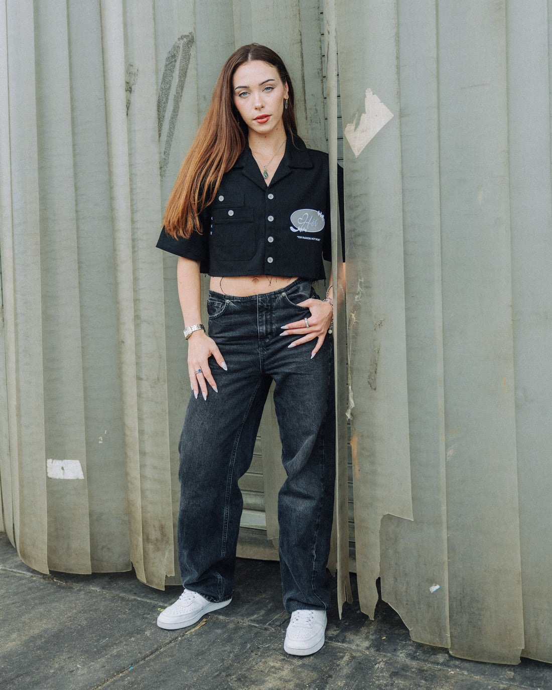 Stealth "Hér" WORKSHIRT ( CROPPED )