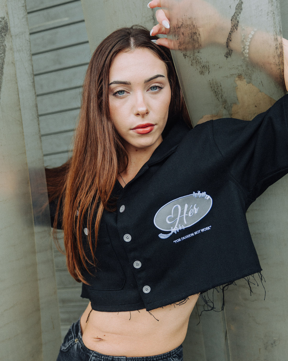 Stealth "Hér" WORKSHIRT ( CROPPED )
