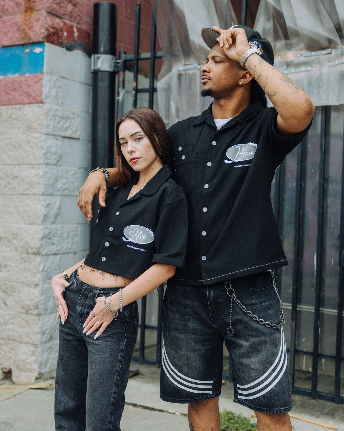 Stealth "Hér" WORKSHIRT ( CROPPED )