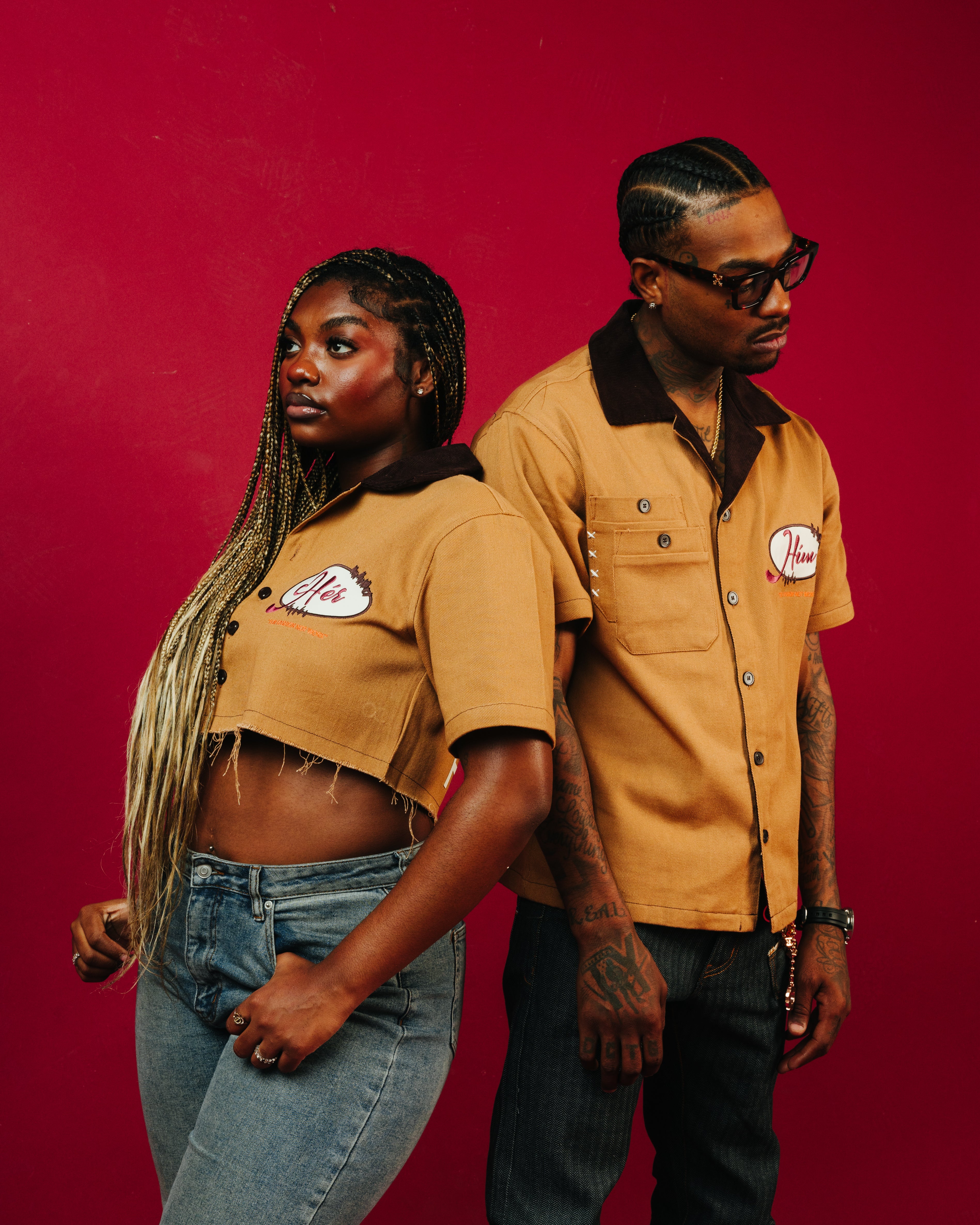 WHEAT "Hér" WORKSHIRT (CROPPED)