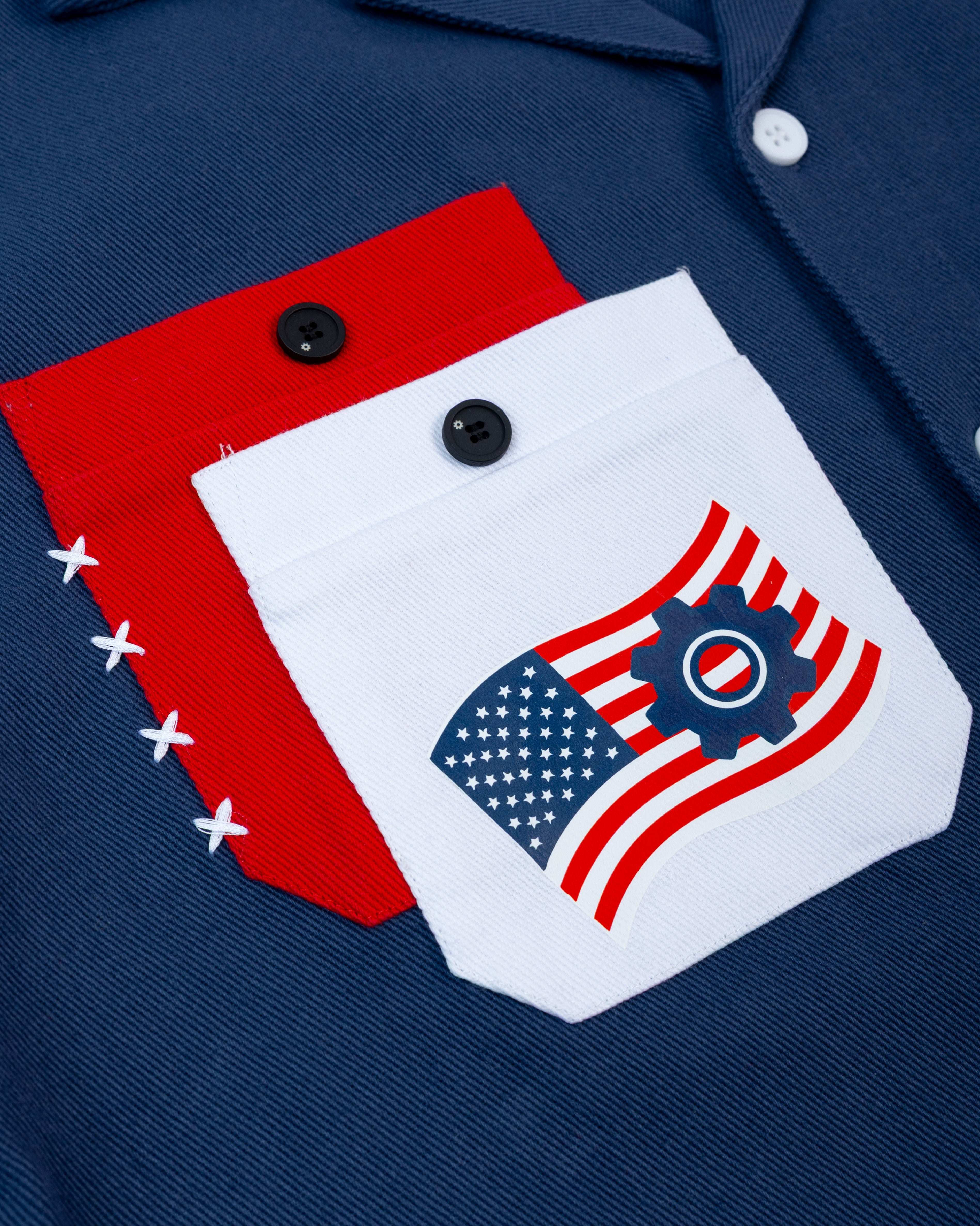 USA "Hím" WORKSHIRT