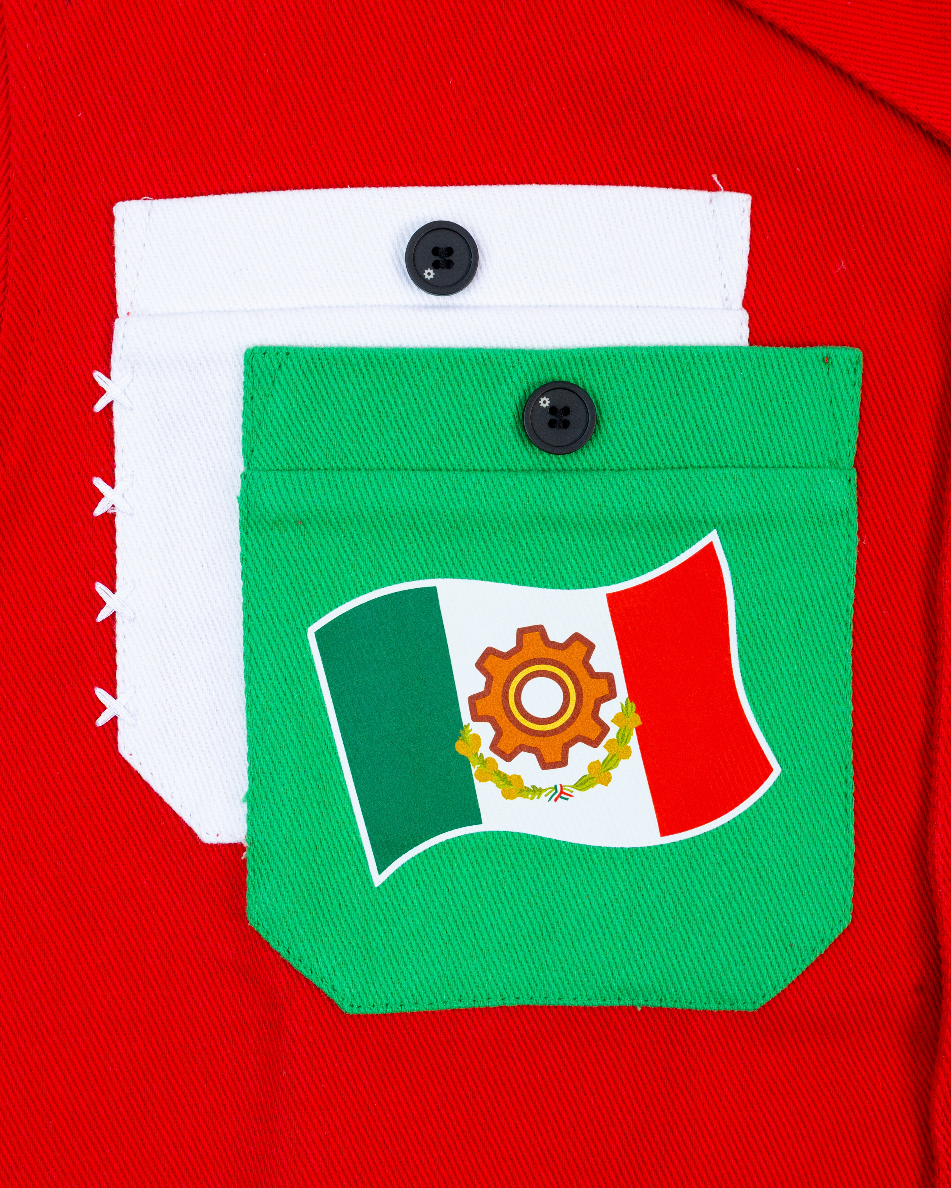 MEXICO "Hér" WORKSHIRT ( CROPPED )
