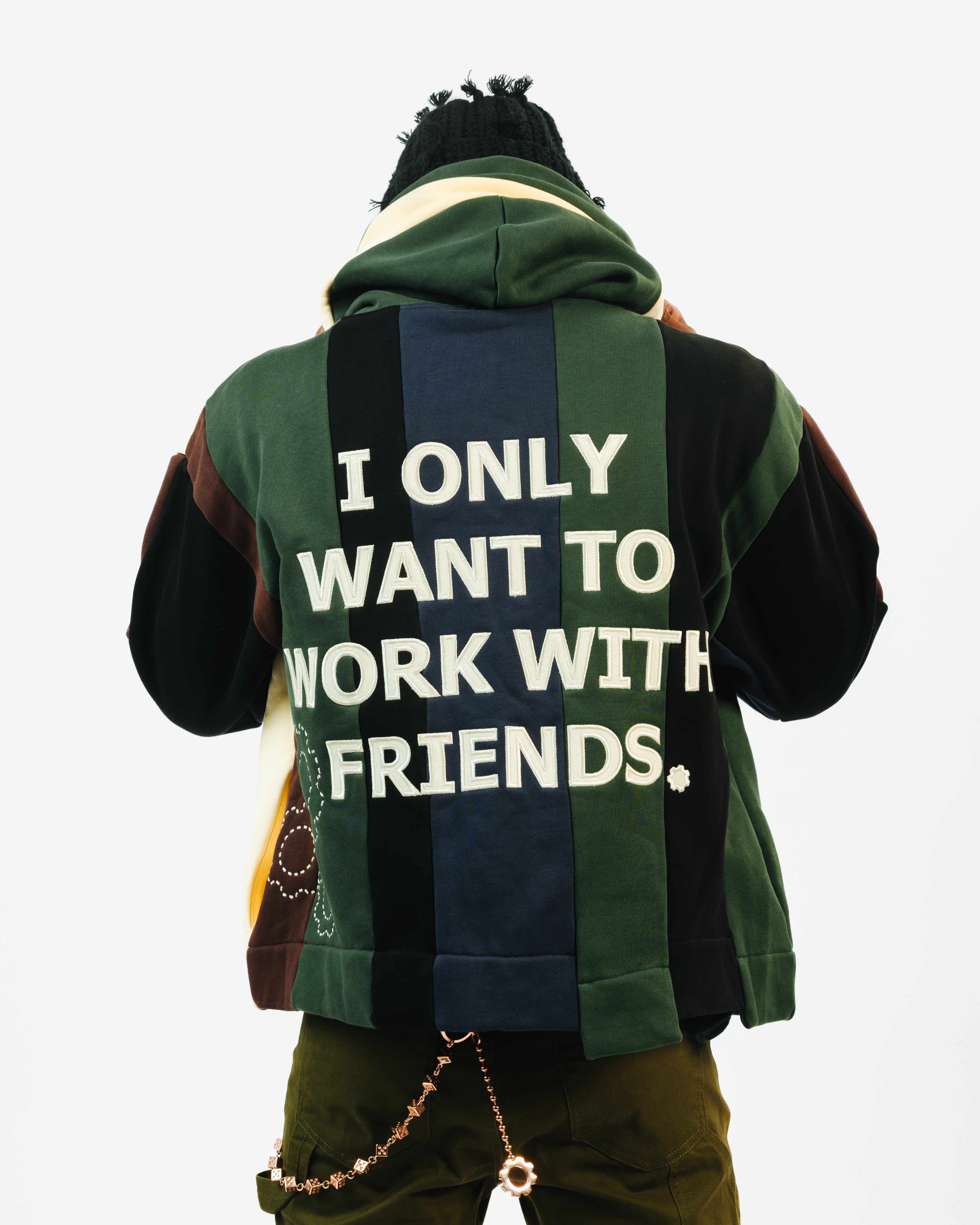 [PRE-ORDER] Deconstructed Fleece Hoodie