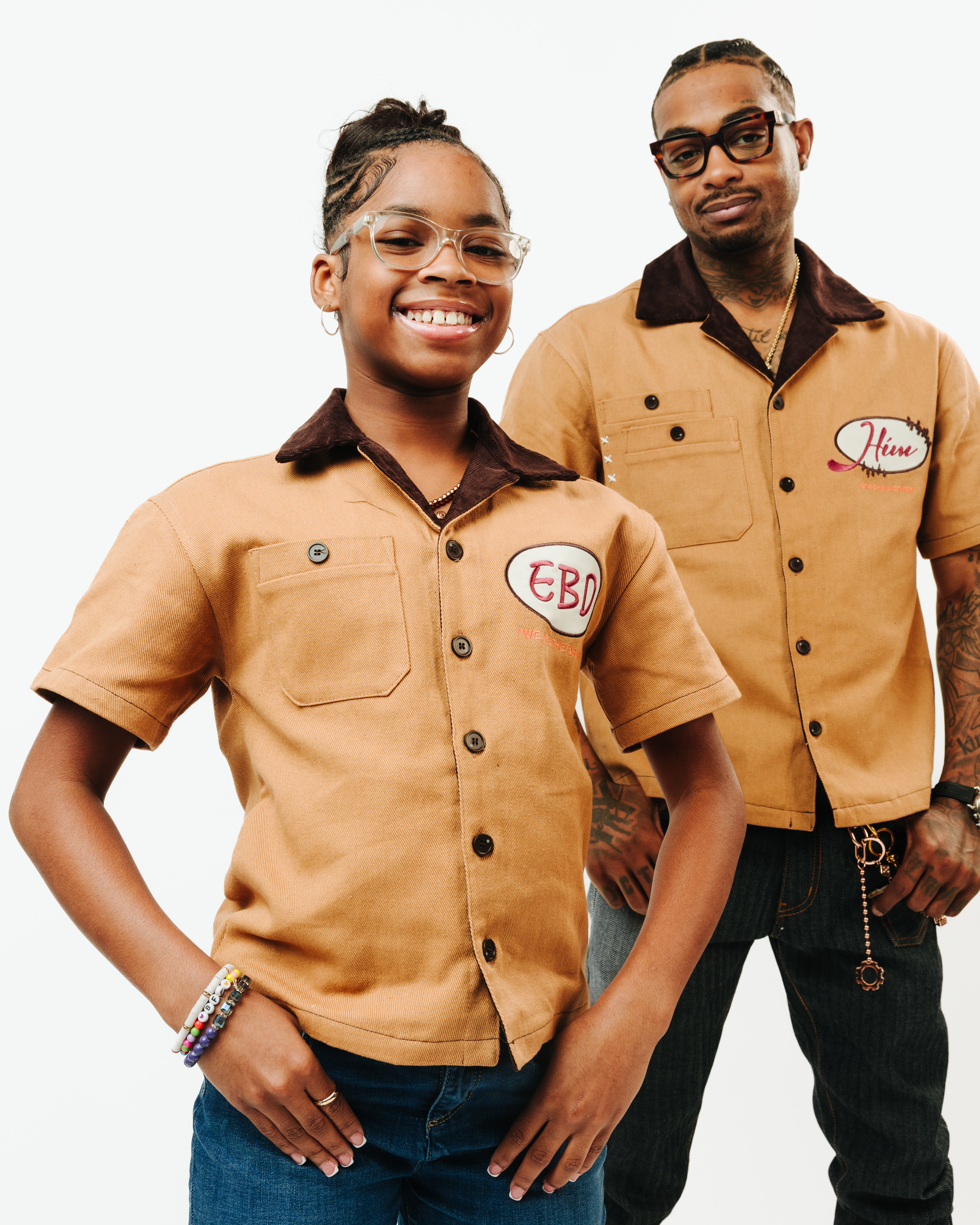 Wheat "KIDS" WORKSHIRT