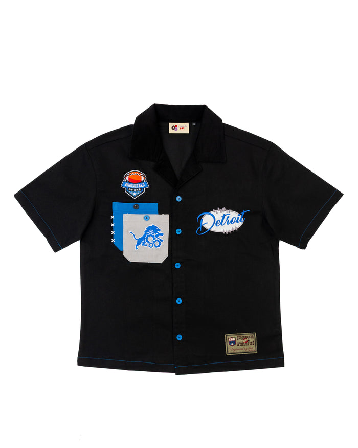DET LIONS WORKSHIRT ( BLACK )