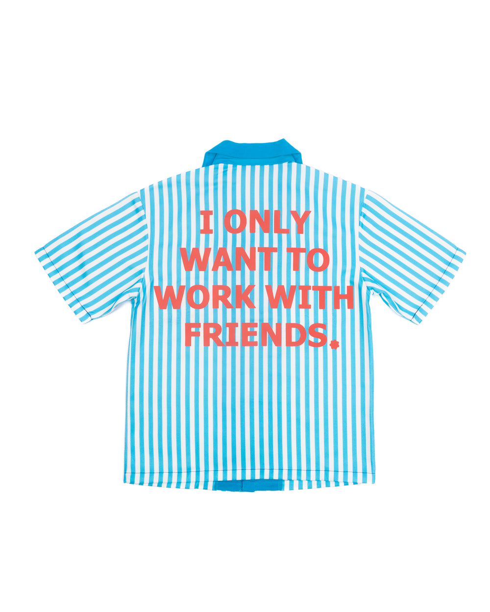 HOOD BURGER "Hér" WORKSHIRT ( FULL ) back view