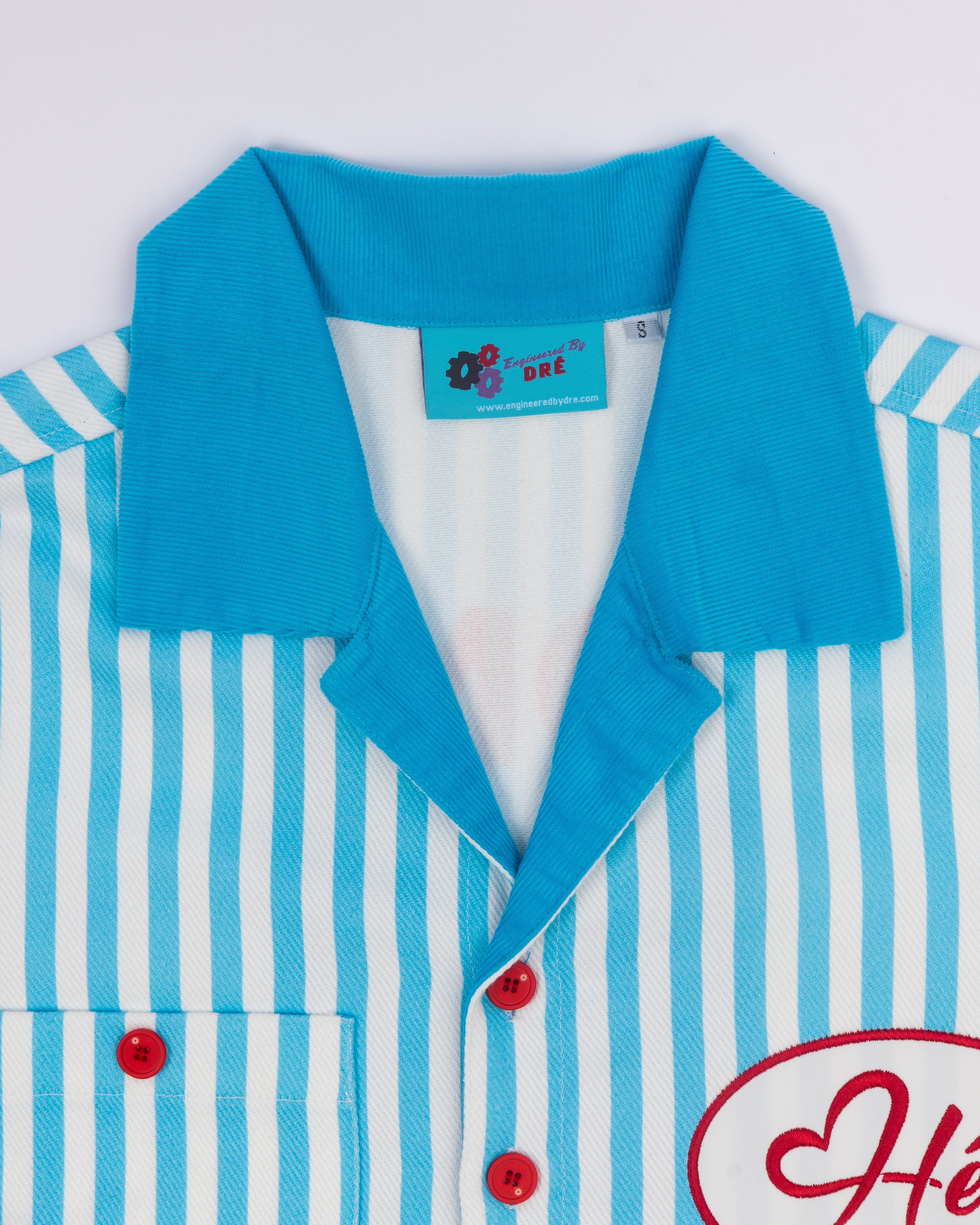 HOOD BURGER "Hér" WORKSHIRT ( CROPPED )