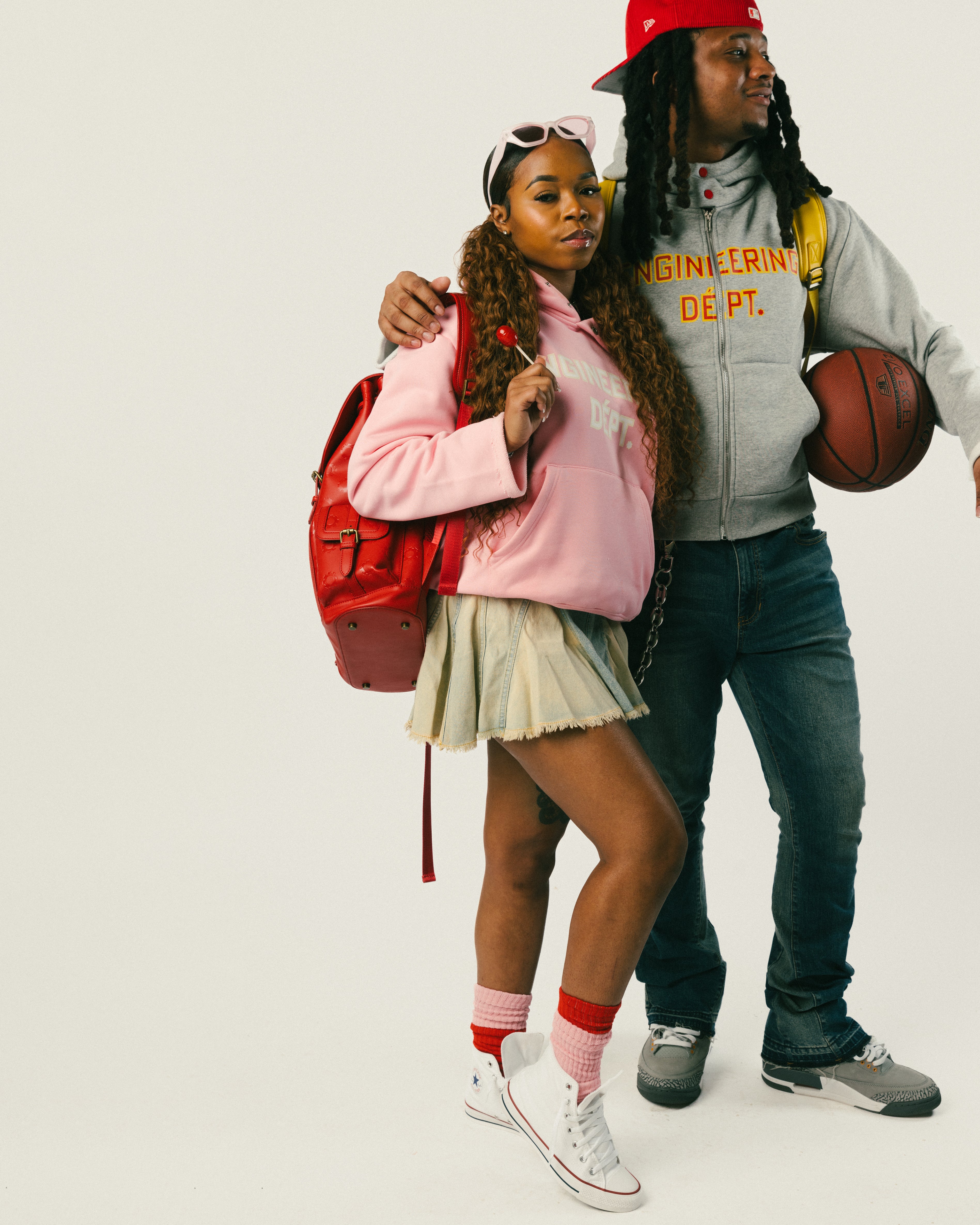 ENGINEERING DÉPT HOODIE (PINK)