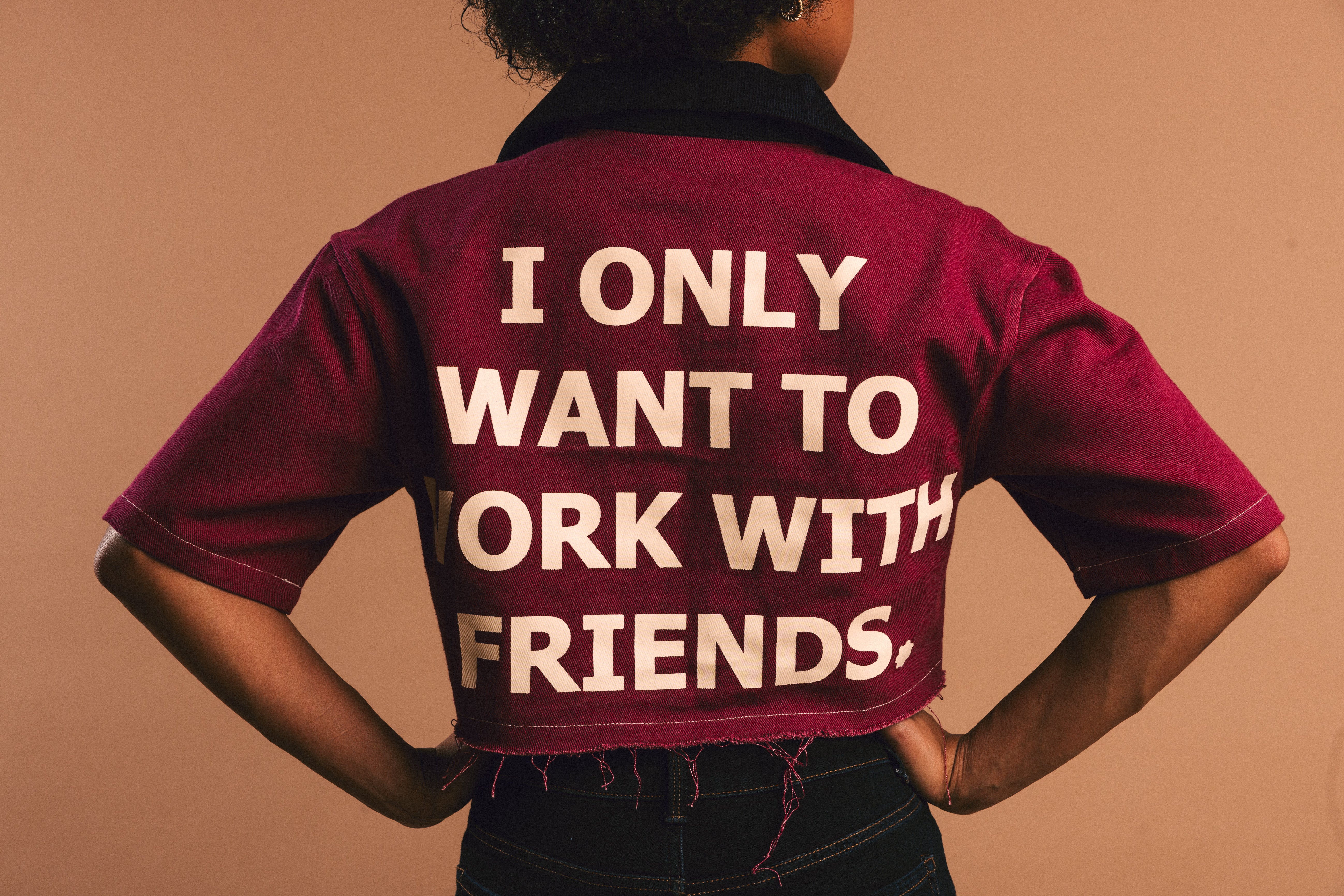 WHEAT "Hér" WORKSHIRT (CROPPED)