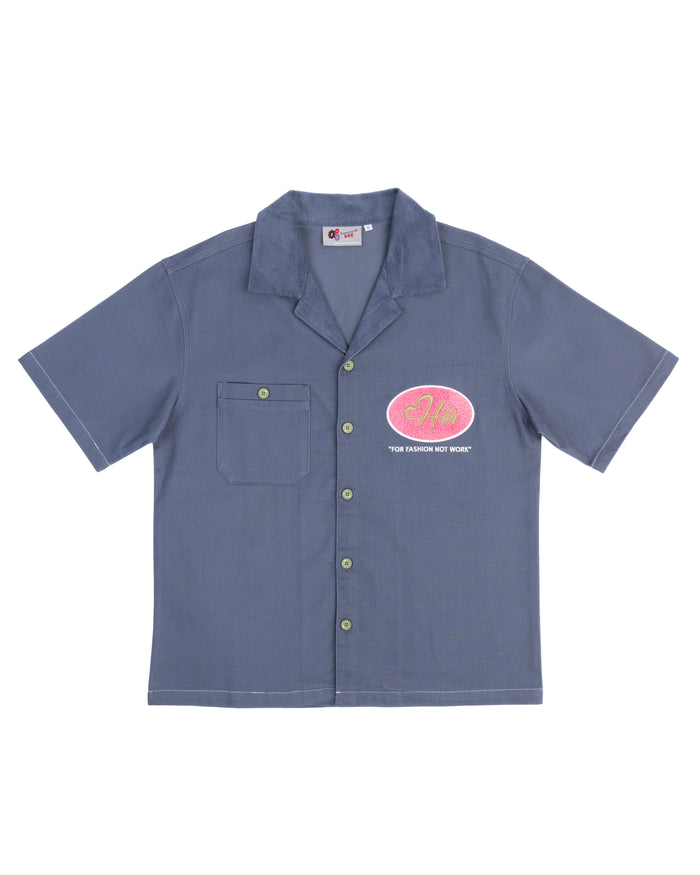 DENIM BLUE "Hér" WORKSHIRT ( FULL )