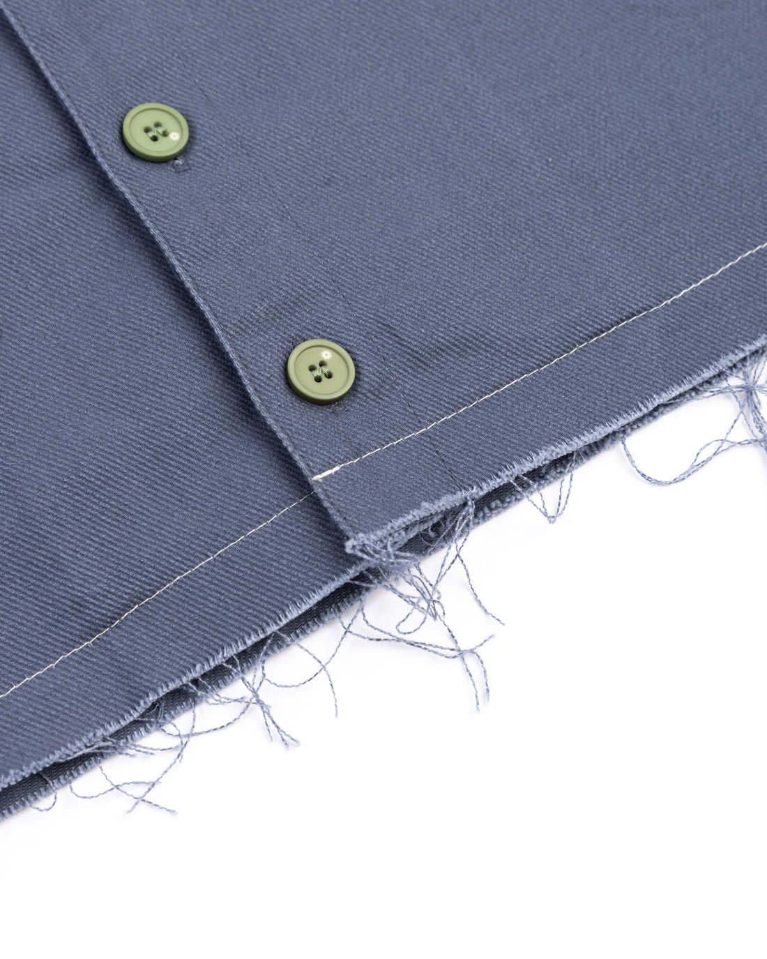DENIM BLUE "Hér" WORKSHIRT ( CROPPED )