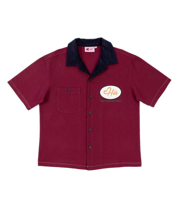 MIXED BERRY "Hér" WORKSHIRT (FULL)