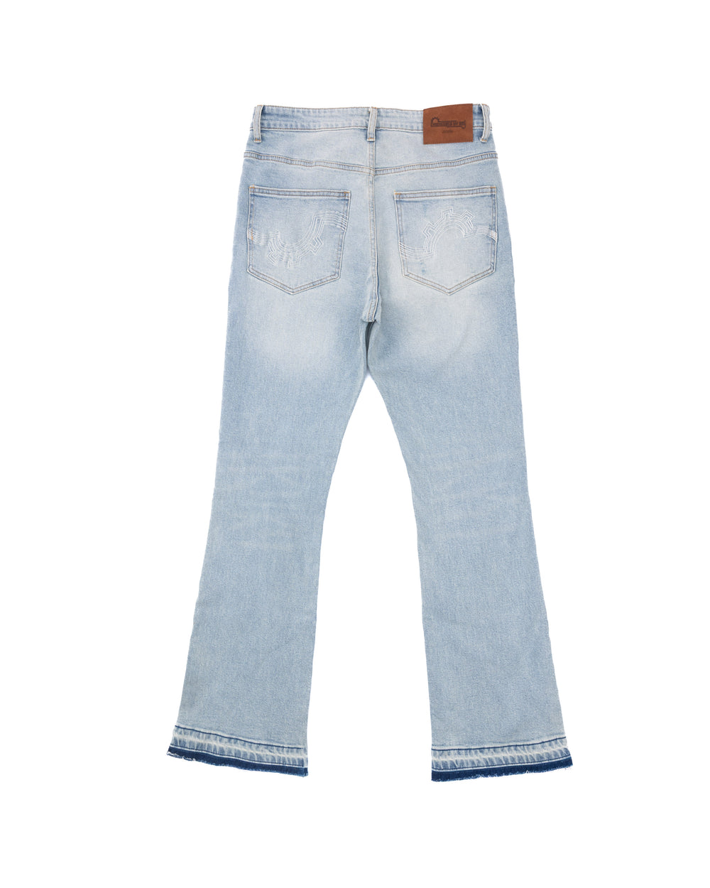 Straight Leg Denim back view