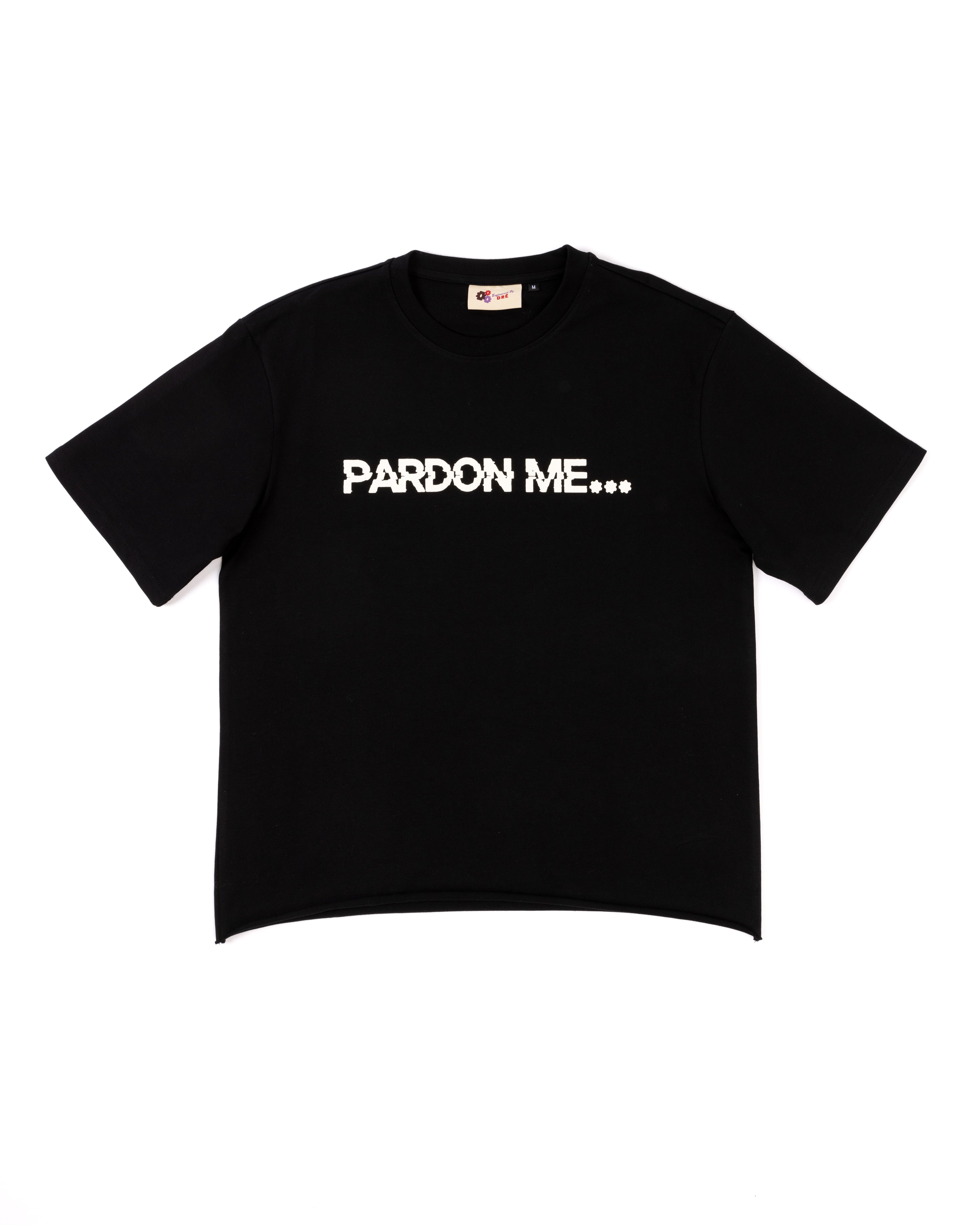 [BLACK] Pardon Me Tee