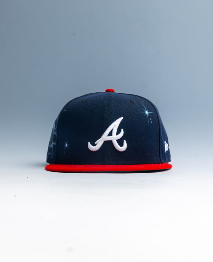 AIRBRUSHED NEW ERA FITTED [ ATL ]