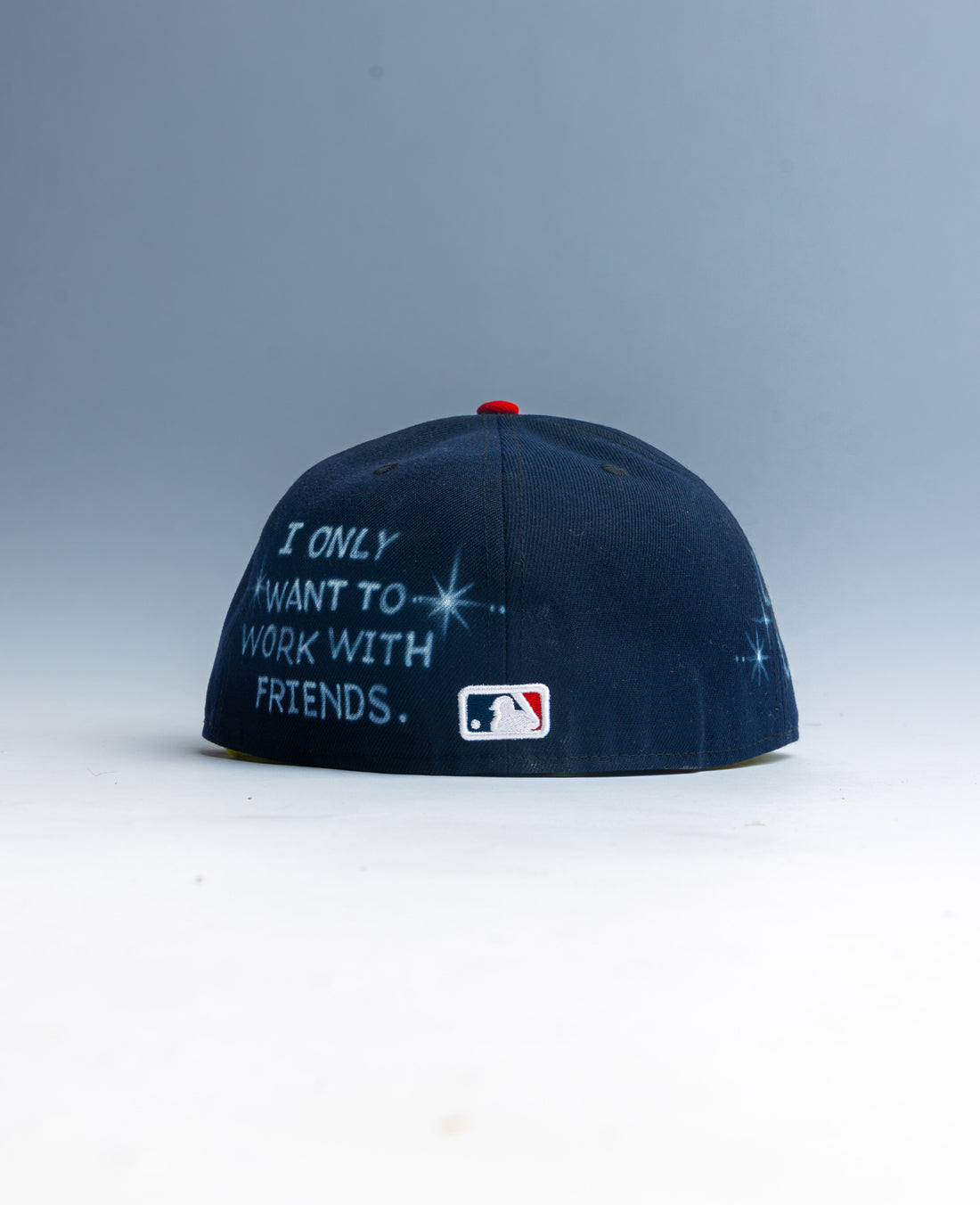 AIRBRUSHED NEW ERA FITTED [ ATL ]
