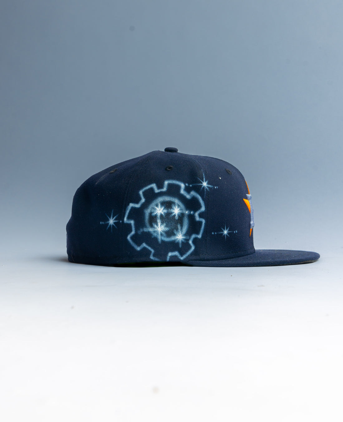 AIRBRUSHED NEW ERA FITTED [ HTX ]